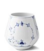 Royal Copenhagen Blue Fluted Plain Floral Motif Pattern Porcelain Vase - Image 2