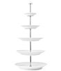 Royal Copenhagen White Fluted 5-Layer Etagere - Image 2