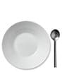 Royal Copenhagen White Fluted Deep Plate- 9.45#double; - Image 3