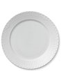 Royal Copenhagen White Fluted Half Lace Plate-10.63#double; - Image 1