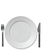 Royal Copenhagen White Fluted Half Lace Plate-10.63#double; - Image 2