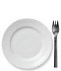 Royal Copenhagen White Fluted Half Lace Plate-6#double; - Image 2