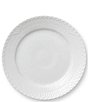Royal Copenhagen White Fluted Half Lace Plate-7.48#double; - Image 1