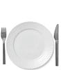 Royal Copenhagen White Fluted Half Lace Plate-8.66#double; - Image 2