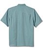Color:Nile Blue - Image 2 - Desert Pucker Dry Performance Short Sleeve Woven Shirt