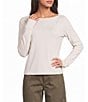 Royal Robbins Jersey Knit Madera Long Sleeve Crew Neck Cropped Tee - Image 1