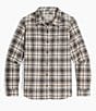 Royal Robbins Lieback Organic Cotton Plaid Print Point Collar Button Front Flannel Shirt, Color:Everglade Bodega - Image 4