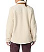 Royal Robbins Palisades High Pile Fleece Point Collar Snap Front Shacket - Image 2