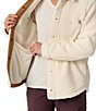 Royal Robbins Palisades High Pile Fleece Point Collar Snap Front Shacket - Image 4