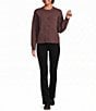 Royal Robbins Rockcraft Merino Wool Double Layered Crew Neck Button Front Cardigan - Image 3