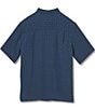 Color:Twilight Blue - Image 2 - San Juan Dry Performance Short-Sleeve Woven Shirt