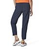 Royal Robbins Spotless Evolution Stretch Flat Front Elastic Waist Pull-On Straight Leg Pants, Color:Navy - Image 2