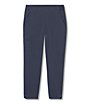 Royal Robbins Spotless Evolution Stretch Flat Front Elastic Waist Pull-On Straight Leg Pants, Color:Navy - Image 4