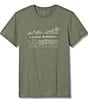 Color:Duck Green Heather - Image 1 - Vintage Patch Short-Sleeve T-Shirt