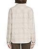 Royal Robbins Vista Flannel Plaid Point Collar Button Front Shacket - Image 2