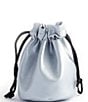 Color:Silver - Image 1 - Compact Jewelry Drawstring Pouch