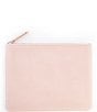 Color:Light Pink - Image 1 - Genuine Leather Travel Pouch
