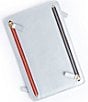 ROYCE New York Leather RFID Blocking Four Zip Organizer Travel Case - Image 1