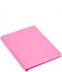 Color:Pink - Image 1 - Leather RFID Blocking Passport Currency Wallet