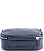 Color:Navy Blue - Image 2 - Leather Tech Accessory Travel Storage Case