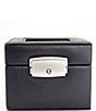 Color:Black - Image 2 - Leather Two Slot Watch Box