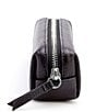 Color:Black - Image 2 - Pebbled Genuine Leather Organizational Roll Utility Case