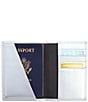 ROYCE New York RFID Blocking Leather Passport Wallet, Color:Silver - Image 2