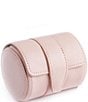Color:Light Pink - Image 2 - Single Leather Executive Travel Roll