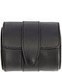Color:Black - Image 2 - Single Leather Executive Travel Roll