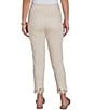 Ruby Rd. Embroidered Cut Out Trim Straight Leg Ankle Pants - Image 6