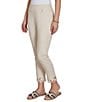Ruby Rd. Embroidered Cut Out Trim Straight Leg Ankle Pants - Image 3