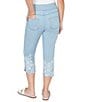 Ruby Rd. Tencel™ Relaxed Printed Hem Pull-On Jeans - Image 2