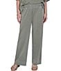 Ruby Rd. Coordinating Snow-Washed French Terry Relaxed Pull-On Pants - Image 1