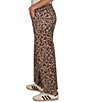 Ruby Rd. Coordinating Stretch Denim Cheetah Print Wide Leg Pants - Image 4