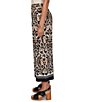 Ruby Rd. Coordinating Textured Woven Modern Damask Pull-On Crop Pant - Image 3