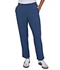 Ruby Rd. Cozy Knit Full Length Pull-On Sweat Pants - Image 4