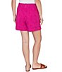 Ruby Rd. Embossed Gauze Paisley Tacked Cuff Pull-On Shorts - Image 2