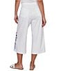 Ruby Rd. Embroidered Wide-Leg Capri Denim Pant - Image 2
