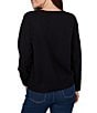 Ruby Rd. Intarsia-Knit Dalmatian In A Tied Red Scarf Crew Neck Long Sleeve Sweater - Image 2