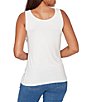 Ruby Rd. Jersey Knit Reversible Neck Sleeveless Tank - Image 2