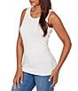 Ruby Rd. Jersey Knit Reversible Neck Sleeveless Tank - Image 4