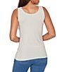 Ruby Rd. Knit Jersey Reversable Neckline Sleeveless Tank - Image 2