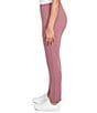 Ruby Rd. Knit Pull-On Sweatpants, Color:Raisin - Image 3