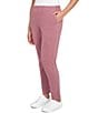 Ruby Rd. Knit Pull-On Sweatpants, Color:Raisin - Image 4