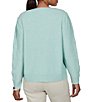 Ruby Rd. Petite Size Cable Knit Scoop Neck Long Open Sleeve Detail Sweater - Image 2