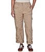 Ruby Rd. Petite Size Cargo Rolled Cuff Pants - Image 4