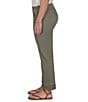 Ruby Rd. Petite Size Coordinating Tencel Denim Pull-On Pleated Hem Ankle Pants - Image 3