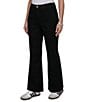 Ruby Rd. Petite Size Denim Black Kick Flare Full Length Jeans - Image 2