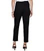 Ruby Rd. Petite Size Denim Leopard Tonal Print Pull-On Ankle Pants - Image 2