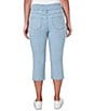 Ruby Rd. Petite Size Extra Stretch Denim Capri Pull-On Pants - Image 2